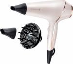 Remington | Hair dryer | ProLuxe AC9140 | 2400 W | Number of temperature settings 3 | Ionic function | Diffuser nozzle | White/Gold/Black AC9140 | 4008496873449