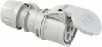 CEE connector 3x16A (2P+PE) 3h IP44 SHARK with cap white 213-3 | 9003399189869