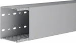 Slotted panel trunking made of PVC BA6 80x100mm stone grey BA68010007030B | 4012740103084