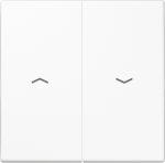 2-gang rocker with arrow symbols, for blinds, white, LS LS995PWW | 4011377143401