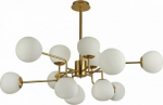 Chandelier Erich 12 X E14 (40W) gold MOD221-PL-12-G | 4251110011844