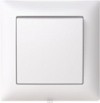 1066UW-916 Two-way switch, IP44, White, Saga 2TKA00005002 | 6438199011226