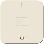 As cover for flush-mounted switch 1g1w DP and 3pole.   With imprint >0< and >I<.   With screwable fixing element. 2CKA001434A0455 | 4011395051504