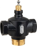 Venta V311T Globe Valve, 3-Way, PN16, Rp 2 Internal Thread, DN50, 38 Kvs, Nodular Iron, Brass plug. 7311745000 | 3606489658755