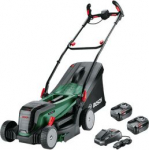 Battery mower UniversalRotak 2x18V-37-550 batteries, 37 cm, 5 stages, 40L 06008B9E00 | 4059952641867