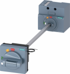 door mounted rotary operator standard IEC IP65 with door interlocking illumination kit 24 V DC ACcessory for: 3VA1 100/160 Manual operating mechanisms for 3VA molded-case circuit breakers. For easy operation of the molded-case circuit breaker 3VA - f ...