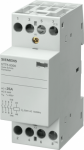 INSTA contactor with 4 NO contacts Contact for 230 V AC, 400V 25A Control 230 V for high capacitive loads 150 microfarad Siemens switching devices for applications in residential and functional buildings and industrial applications. The innovative sw ...