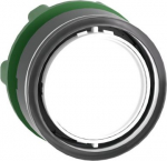 Head for illuminated push button, Harmony XB5, plastic, 6 colors flush, universal LED, 22mm, spring ZB5AA98 | 3606481357052