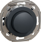 LED dimmer 0-370W, 71x71x51mm, black renova WDE011629 | 3606481056658