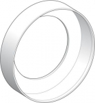 Washer, Harmony XB4, chromium plated liquid spray protective washer, for insertion beneath head 22mm ZB4BZ007 | 3389110166507