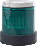 Indicator bank, Harmony XVB, illuminated unit, plastic, green, 70mm, steady, light diffuser, 24V AC/ XVBC2B3D | 3389119026413