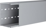 Slotted panel trunking made of PVC BA6 80x120mm stone grey BA68012007030B | 4012740103268