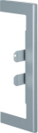 Wall cover plate for BRA 68x170mm lid 120mm of sheet steel alu finish BRA65170WBLAN | 4012740841795
