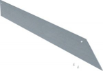 endcap for on-floor trunking one-sided, width=400 height=70mm, dry care AKE4000701 | 4012002239346