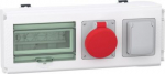 Canalis-tap-off unit-32A-1 NF household-1 IEC industrial socket-8modules of 18mm KNB32CP15F | 3606480006241
