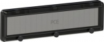 Fuse window (hinged) 18 modules IP66 / IP67 black 900618-p | 5902082057857