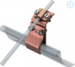 Roof gutter clamp for all bead thicknesses, Rd 8-10, 262 CU 5316154 | 4012195419952