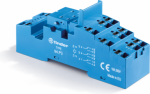 Push-in terminal sockets  Mounting method: DIN rail (top hat rail) 35 mm  (A): 10  Colour: Blue  Protection Category: IP 20  Accessories: Coil indication and EMC suppression modules;timer modules;jumper link;Plastic retaining and release 94P3SMA | 80 ...