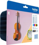 Brother LC127XLVALBP | Ink Cartridge | Black, Cyan, Magenta, Yellow LC127XLVALBP | 5014047563430
