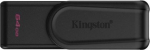 Kingston USB Flash Drive | DataTraveler Exodia S | 64 GB | USB Type-A | Black DTXS/64GB | 740617348651