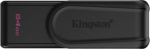 Kingston USB Flash Drive | DataTraveler Exodia S | 64 GB | USB 3.2 Gen 1 | Black DTXS/64GB | 740617348651
