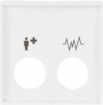 As cover for call unit as diagnostic/plug contact. As alternative to Ackermann cover 88912 E3. 2CKA001724A4384 | 4011395227473