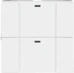 WaveLine Wall sensor 2-gang Wireless studio white - Platform 63 2CKA006730A0055 | 4011395149973