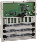 Discrete I/O module Modicon Momentum, 16I / 8O solid state. range of product: Modicon Momentum automation platform - product or component type: discrete solid state I/O base DC - group of channels: 2 groups of 4 outputs, 4 groups of 4 inputs - discre ...