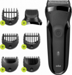 Braun Shaver | 300BT Series 3 | Operating time (max) 30 min | NiMH | Black 300BT | 8700216735742