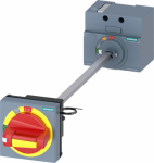 door mounted rotary operator emergency-off IEC IP65 with door interlocking illumination kit 24 V DC accessory for: 3VA1 100/160 Manual operating mechanisms for 3VA molded-case circuit breakers. For easy operation of the molded-case circuit breaker 3V ...