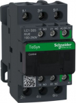 Contactor, TeSys Deca, 3P(3NO), AC-3/AC-3e, <=440V, 25A, 100...250V AC/DC coil, screw clamp terminal LC1D25KUE | 3606480987748