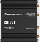 LTE CAT 6 Router | RUT361 | 802.11n | 10/100 Mbit/s | Ethernet LAN (RJ-45) ports 2 | Mesh Support No | MU-MiMO Yes | 4G RUT36110B100 | 4779051840793
