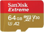 Memory card MICRO SDXC 64GB UHS-I, W/Adapt, Red/Yellow SDSQXAH-064G-GN6AA | 619659193386