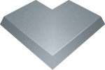 blind lid ext. corner 800mm 100mm e.w. f AK f dry care, width=350mm, height=70mm AKBA3500701V | 4012002242940