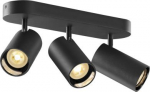 ASTO TUBE, ceiling-mounted light, cylindrical, GU10, 3x max. 10 W, black 1006427 | 4024163266130