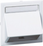 Cover plate for RJ45 socket, inclined CYB-BK1 white, Thorsman 5970000 | 7315885970007