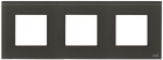 N2273 CF 3 set frame, graphite glass, 2 modules Zenit 2CLA227300N3802 2CLA227300N3801 | 8427238105307