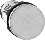 Round pilot light &Oslash;22, clear, integral LED, 230..240 V, screw clamp terminal. range of product: Harmony XB7 - product or component type: monolithic pilot light - device short name: XB7 - mounting diameter: 22 mm. XB7EV07MP | 3389119041249