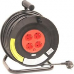 Cable reel 4 sockets 25m PAGACU67 | 4744984011336