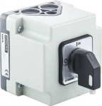 Switch enclosure PCE MERZ ML032.3-RG2/OB 32A 0-1 3P IP65 1 padlock silver/black ML032.3-RG2/OB | 5902082026457