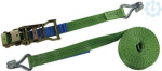 Lashing belt 1000daN, two-piece with hook 8m x 35mm 393156 | 4011923611552