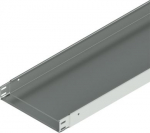 Cable tray with integrated coupling KZIN 60x300 from sheet 0,75 mm superficial treatment galvanized Zn+Mg+Al, non perforated. KZIN 60X300X0.75_ZM | 8595568937780