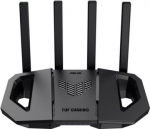 Dual-band Gaming Router | TUF-BE3600 | 802.11ax | 10/100/1000 Mbit/s | Ethernet LAN (RJ-45) ports 5 | Mesh Support Yes | MU-MiMO No | No mobile broadband | Antenna type External | 1x USB 3.2 Gen 1 90IG0900-MO9C00 | 4711387582060