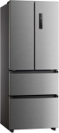 Midea Refrigerator | MERF402FIE02 | Energy efficiency class E | Free standing | Combi | Height 178 cm | No Frost system | Fridge net capacity 244 L | Freezer net capacity 147 L | Display | 41 dB | Stainless steel MERF402FIE02 | 6940461936385