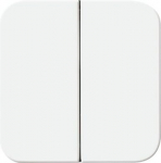 For flush-mounted switch 2g 1w, 2g push switch.   With screwable fixing element. 2CKA001434A0562 | 4011395052303