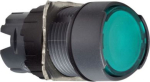 Head for illuminated push button, Harmony XB6, green flush pushbutton 16mm latching integral LED ZB6AF3 | 3389110776164