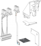 Wiring kit, MasterPact MTZ2/MTZ3, for MicroLogic X control unit, ULP port wiring LV836131FS | 3606481316608