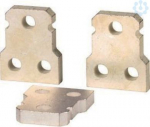 Conn. plate 1 hole  f. size 4, 3p 266814 | 4015082668143
