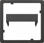 Motion detector adapter frame, anthracite, DELTA style 5TG6278-5AC00 | 4001869601403