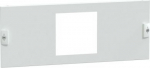 Front plate, PrismaSeT P, for UA or BA controller, 4M, with cut-out, white, RAL 9003 LVS03671 | 3606481866301